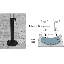 Libra Concrete Mount Kit Pole