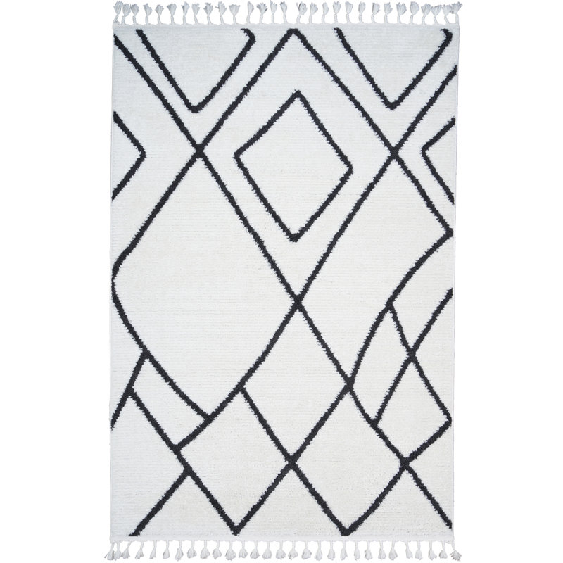 Grenoble Abstract Area Rug, Rectangle 80 x 150cm