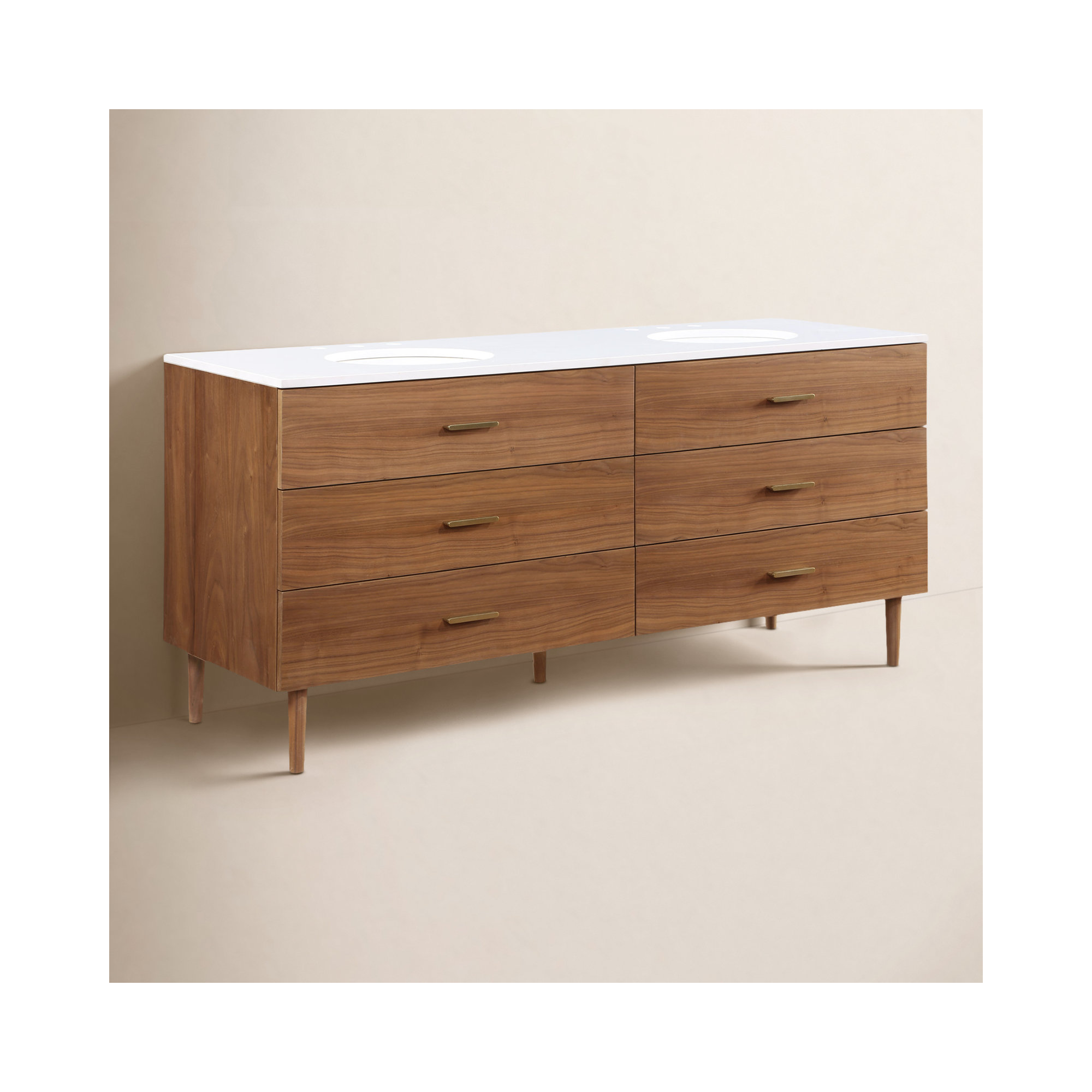 Dondi 72'' Double Bathroom Vanity