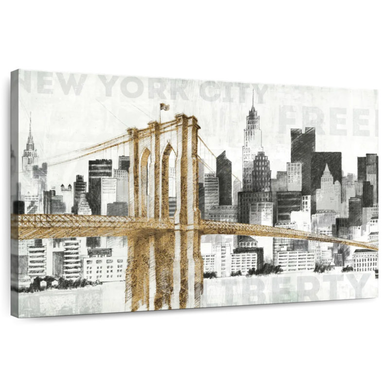 Hannes, New York, horizon I, H 32 po x l 48 po