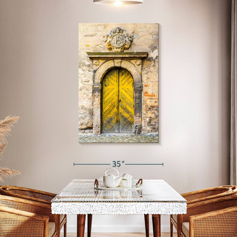 Lilie Moravian Door, 48" H x 32" W