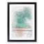 South Beach View in Miami Florida 1 Piece Single Picture Frame Painting on MDF-56868408-56868413