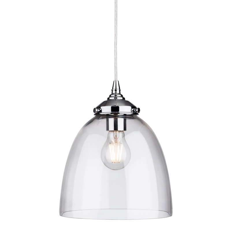 Pendants 1 - Light Chrome Cone Pendant
