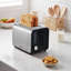 2 Slice Toaster with 7 Browning Levels
