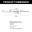 Luminaire de salle de bain mural en acrylique avec barre lumineuse 3000K / 4000K / 5000K-700733647-700733646