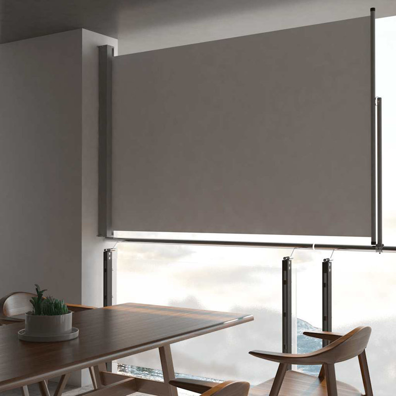 Dakota Fields 300cm W Retractable Side Awning, Grey