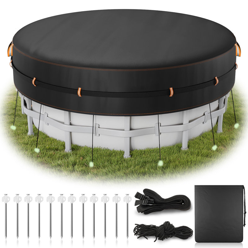 Housse ronde pour piscine hors-terre (couverture seulement)