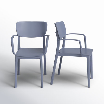 Farrah Stackable Patio Armchair