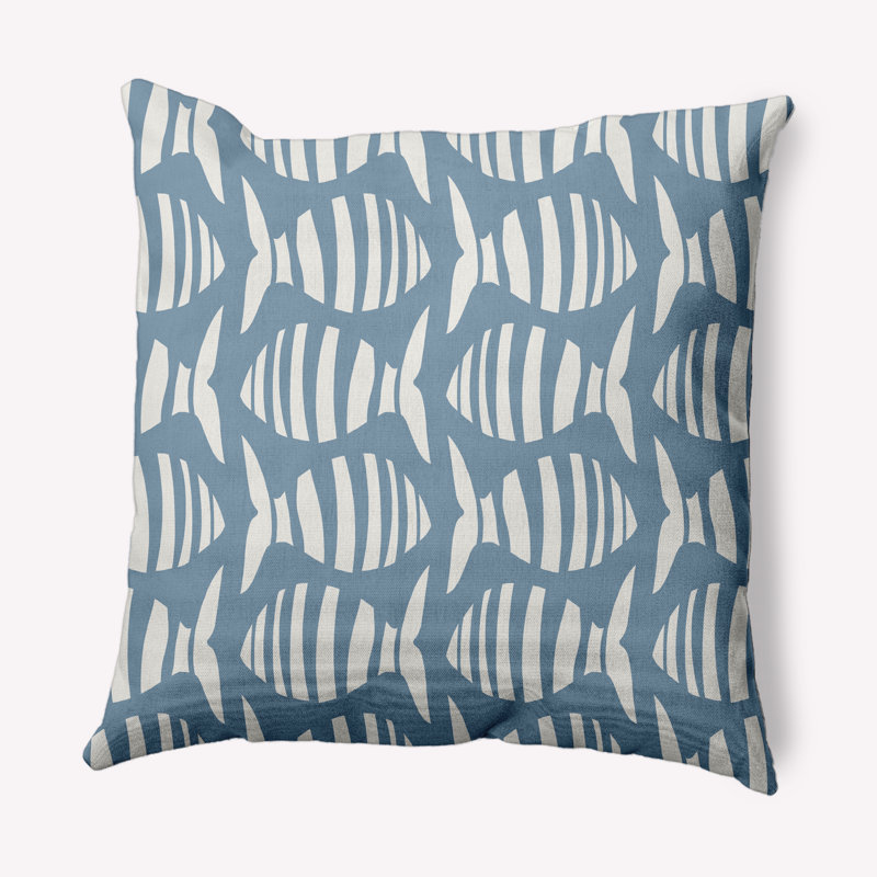 Coussin Sail Sail, 18 po x 18 po, Gris fumée cendré