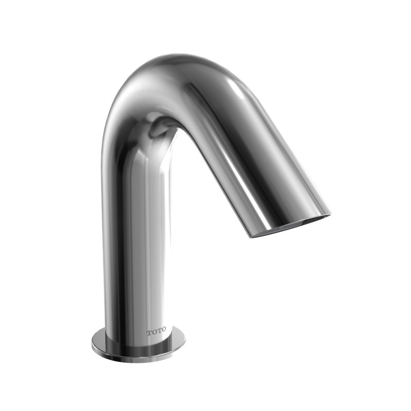 TOTO® Standard R ECOPOWER® or AC 0.5 GPM Touchless Bathroom Faucet Spout, 10 Second On-Demand Flow, Polished Chrome