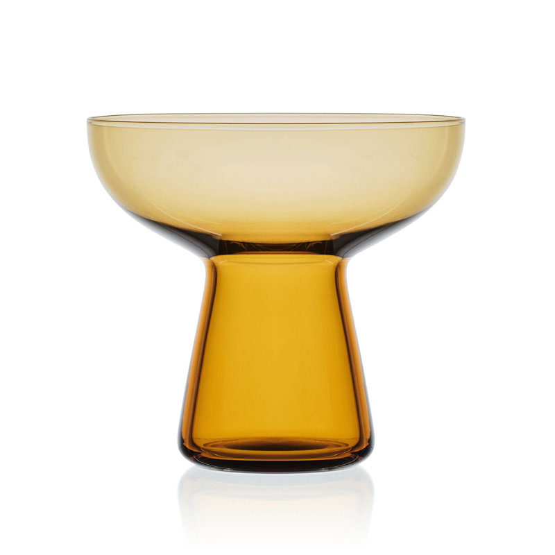 Phoebe 18 oz. Margarita Glasses, Amber