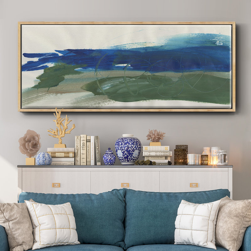Mirages III- Framed Canvas