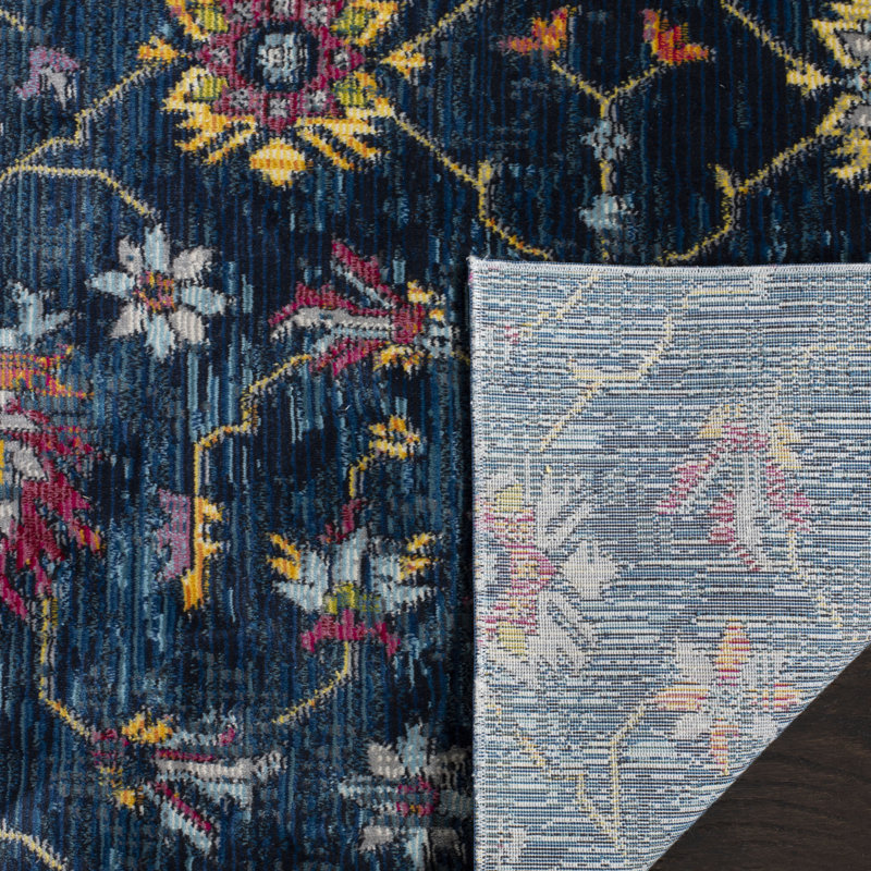 Machado Oriental Hand Hooked Area Rug, Rectangle 122 x 183 cm