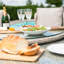 Canica Reclining 6 Seat Round Rattan Dining Set - with Rattan Lazy Susan