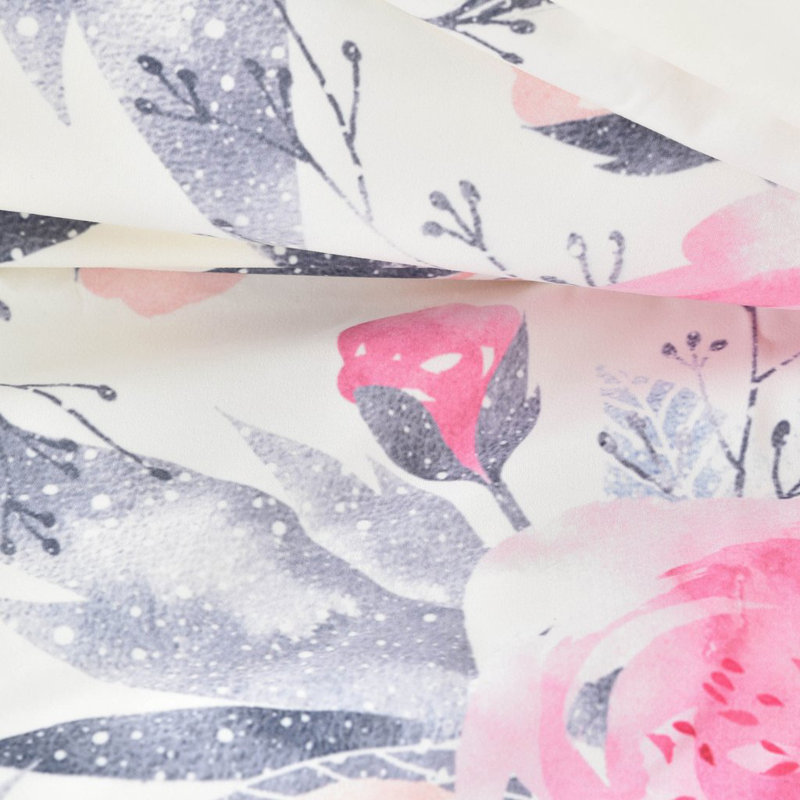 Iveta Abolina Polyester Floral Duvet Cover, King Duvet Cover + 2 King Shams