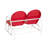 Aquille Steel Outdoor Glider-1163780393