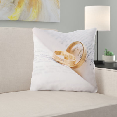 Microsuede Throw Pillow