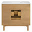 Nova 36" Marble Top Single Sink Vanity-1305124693