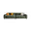 102.36" Green 100% Polyester Modular Sofa cushion couch-108841248-108841250-108841252