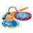 Banzai Cyclone Splash Park Inflatable with Sprinkling Slide and Water Aqua Pool