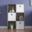 Clemow 96.5cm H x 64.5cm W Bookcase-1824494050