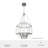 Indria 3 - Light Geometric Pendant-64362030-64362029