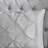 7 Piece Tufted Comforter Set Grey