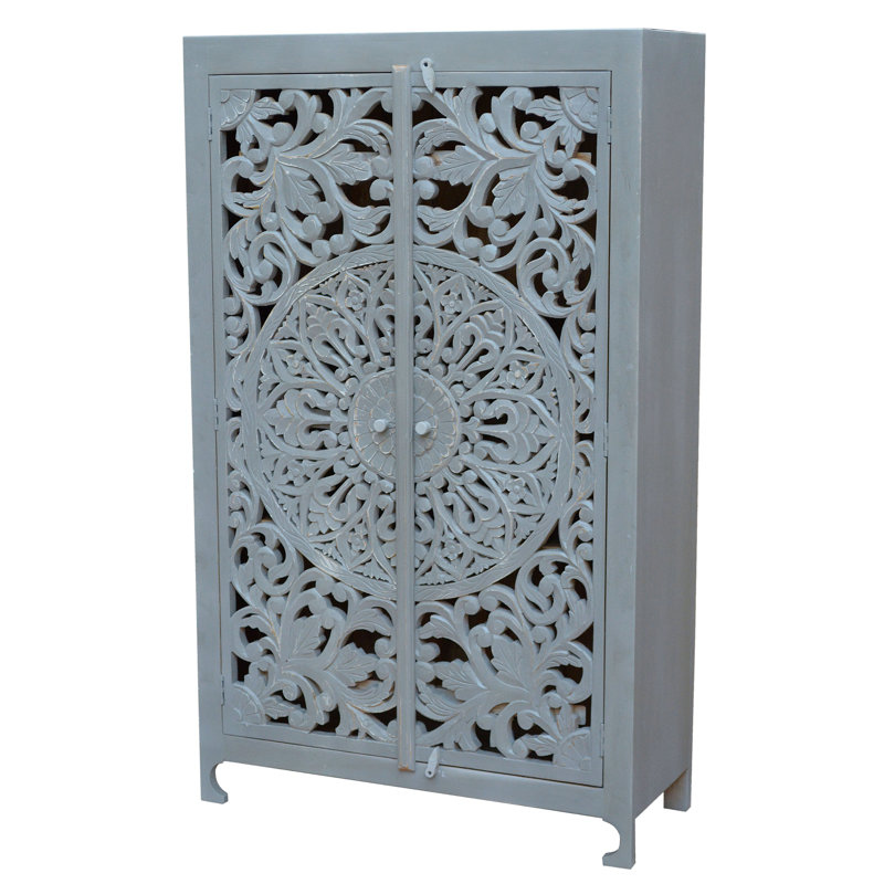 Reis Mango Wood Wardrobe