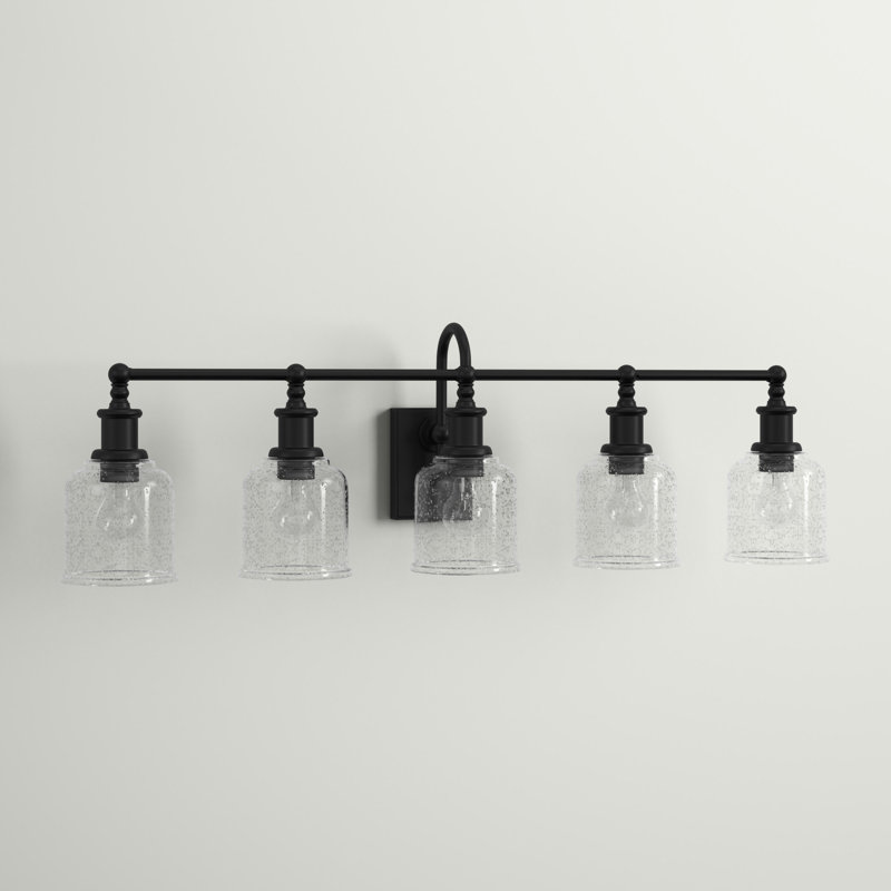 Zendaya 5 - Light Dimmable Vanity Light, Matte Black