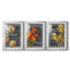 Chalkboard Paris II  -Custom Framed  Premium Print W Matt - 3 Pieces-614822434
