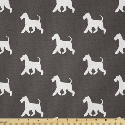 Crystil Adult Silhouette Schnauzers Multi-Purpose Fabric