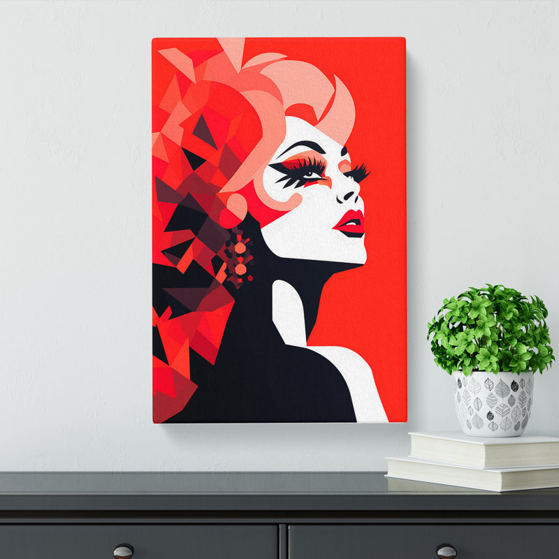 Drag Queen Minimalism - Print, 50cm H x 35cm W x 3cm D