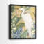Floral Egret I-Premium, reproduction encadrée prête à accrocher - aucun clou requis - aucun clou requis-107997638-107997641