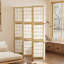 Paravent 6 panneaux de style japonais avec tablettes, couleur bois-1097028757-1097028756