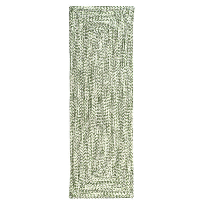 Tapis intérieur / extérieur Ashiah - vert, Tapis de couloir 2 pi x 6 pi