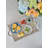 La Jolla Rattan Decorative Serving Tray with Ear Handles, Ottoman Tray-99884489