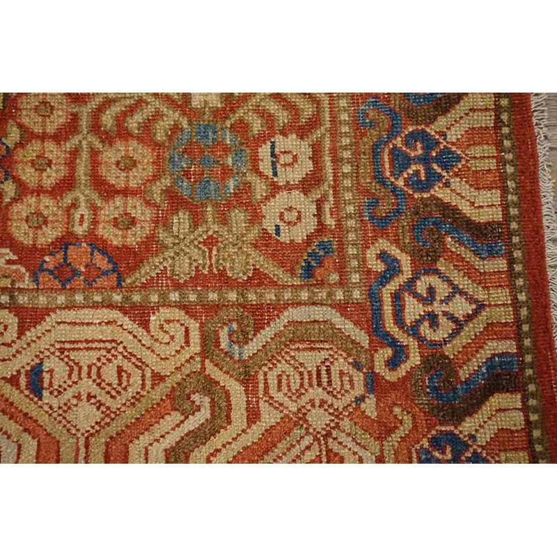 Tapis rustique antique Khotan East Turkestan