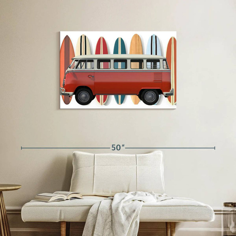 Mehar Surfer Van, 24" H x 36" W