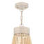 Gerde 5-Light Empire Solid Wood Bead Chandelier-68000012