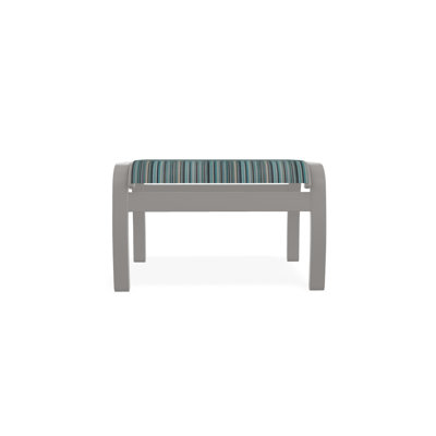 Repose-pieds d'extérieur avec coussin Askar