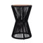 Table d'appoint d'extérieur Nara en bois d'acacia et corde tissée-805868