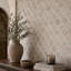 Tivoli Sand Lantern 11 in. x 13 in. Polished Marble Mosaic Floor and Wall Tile