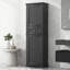 Grande armoire de rangement pour salle de bain, armoire de rangement autoportante avec tiroir et tablette réglable, panneau de fibres à densité moyenne avec finition peinte-427940837-427940839