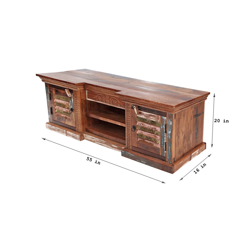 Antique Solid Wood TV Cabinet