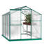 Serre de plain-pied en polycarbonate avec évent de toit-112389325-112389326