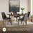 Jameila Extendable Solid Wood Base Dining Table
