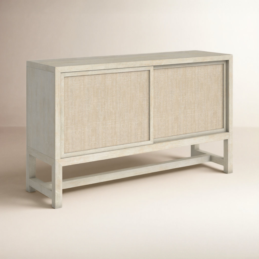 Solid Oak Credenza