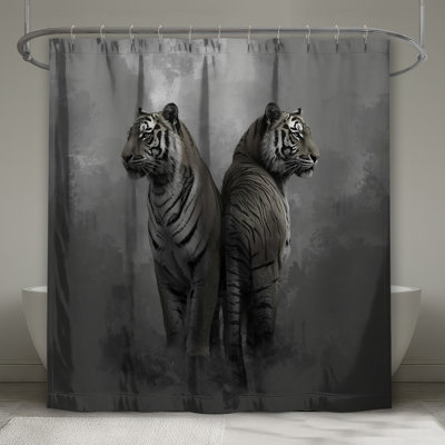 Rideau de douche Two Tigers
