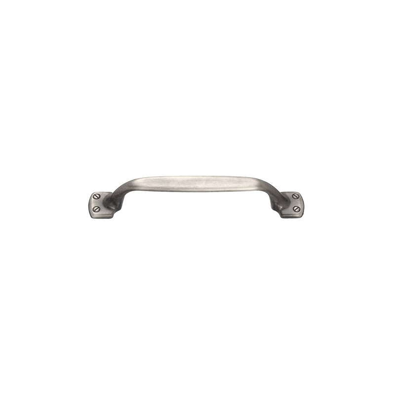 Poignée barre 3 7/8" au centre, Nickel brossé