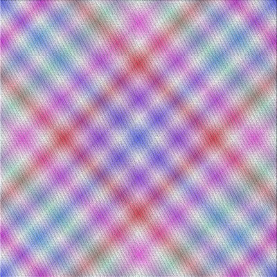 Tapis violet / bleu